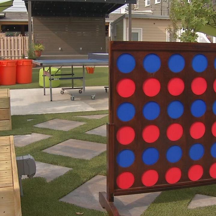 Connect Four and other games available now at Union Restaurant and Gameyard